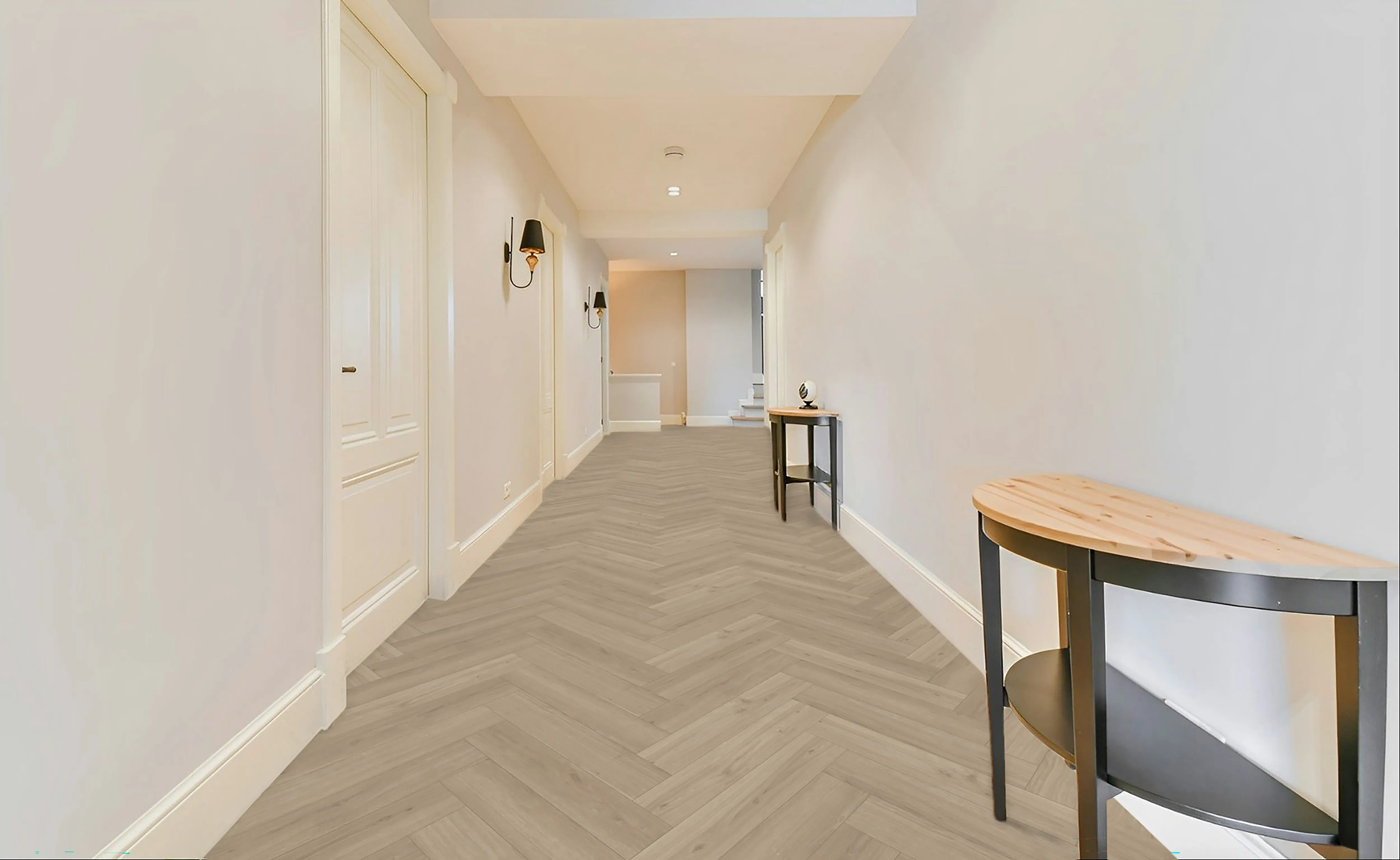 KWH-8858　Oak Regent grey (Herringbone)